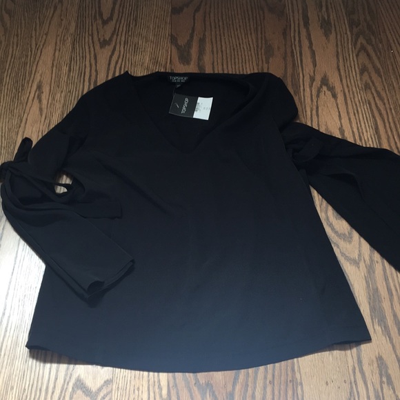 New with tag top shop v veck blouse - Picture 1 of 3